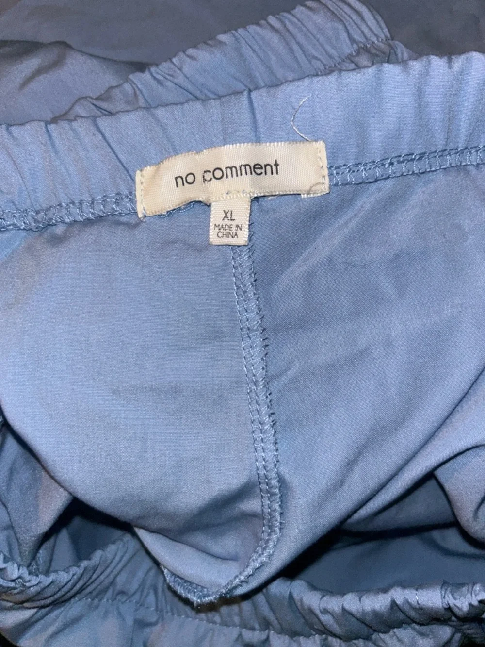 Light Blue Women's Ruffled Two-Piece Set - Picture 2 of 3